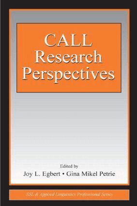 Joy L. Egbert, Gina Mikel Petrie - CALL Research Perspectives, Inbunden
