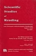 Genes, Environment, and the Development of Reading Skills: v. 9