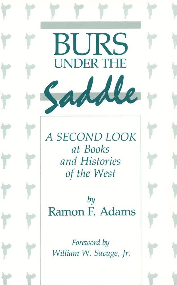 Ramon F. Adams - Burs Under the Saddle, Häftad. Tillgänglighet: Tillfälligt slut