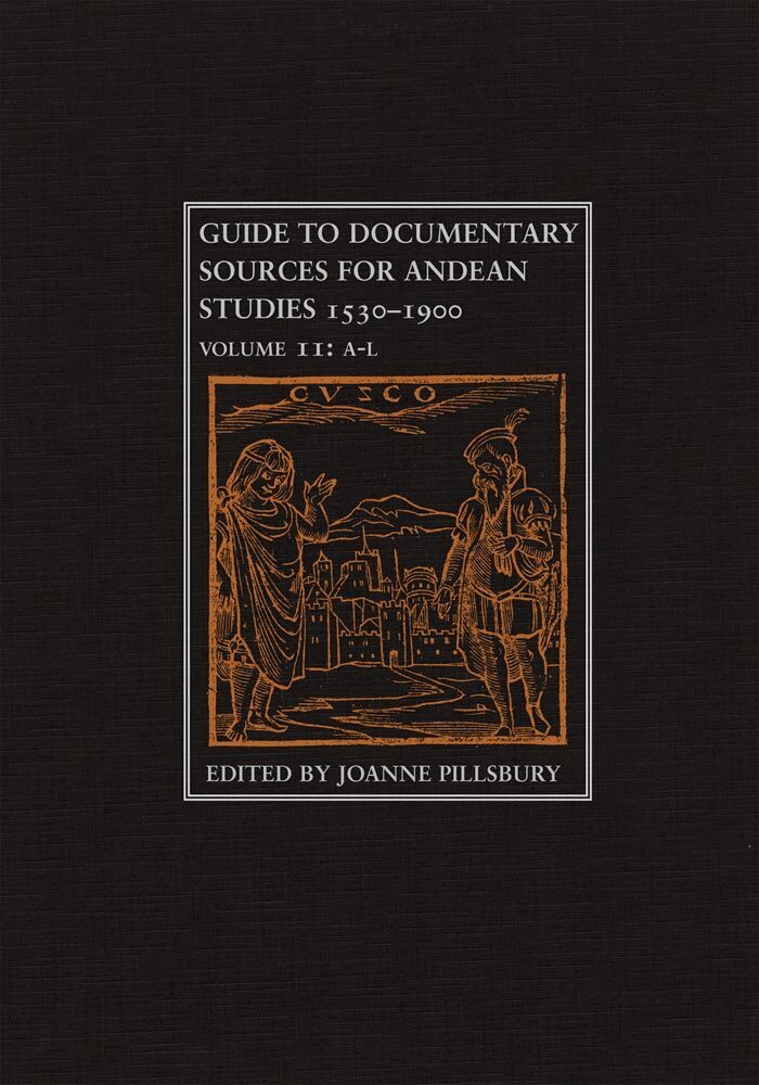 Joanne Pillsbury - Guide to Documentary Sources for Andean Studies, 1530-1900, Inbunden. Tillgänglighet: Tillfälligt slut