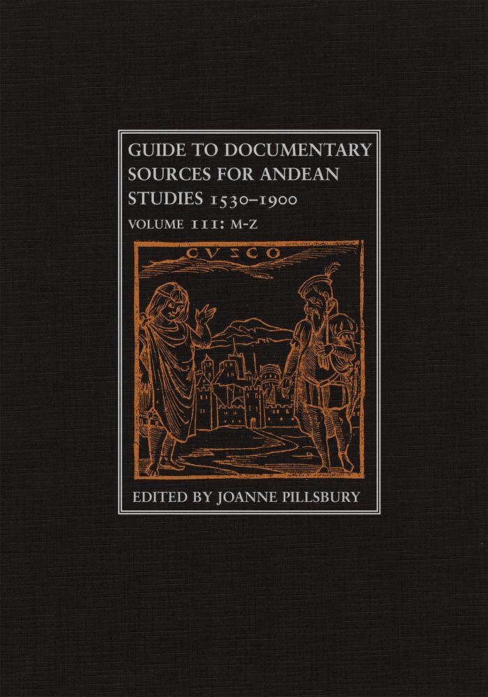 Joanne Pillsbury - Guide to Documentary Sources for Andean Studies, 1530-1900, Inbunden. Tillgänglighet: Tillfälligt slut