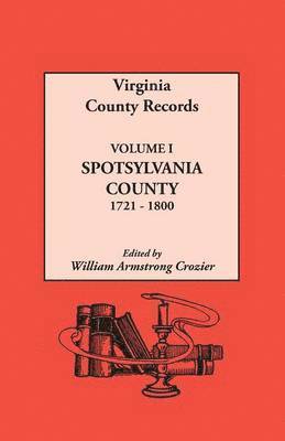 William Armstrong Crozier - Virginia County Records. Volume I, Häftad