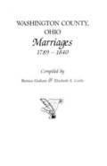 Washington County, Ohio Marriages, 1789-1840