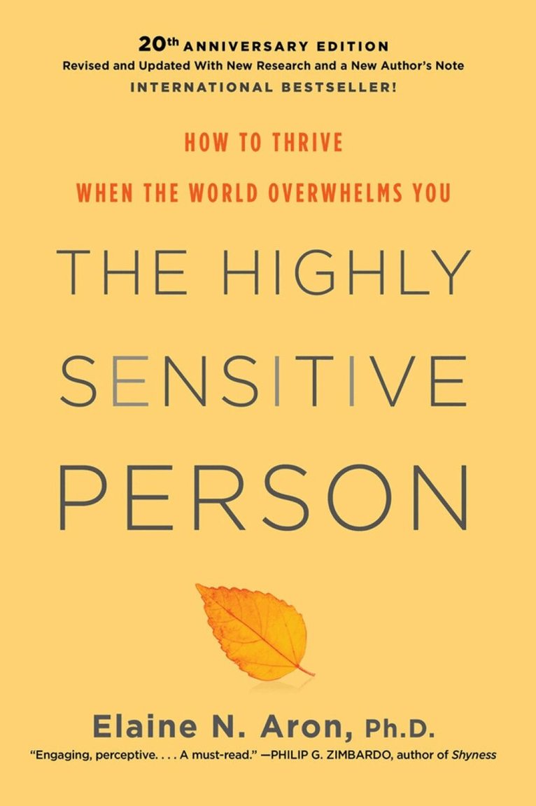 Elaine N. Phd Aron - Highly Sensitive Person, Inbunden