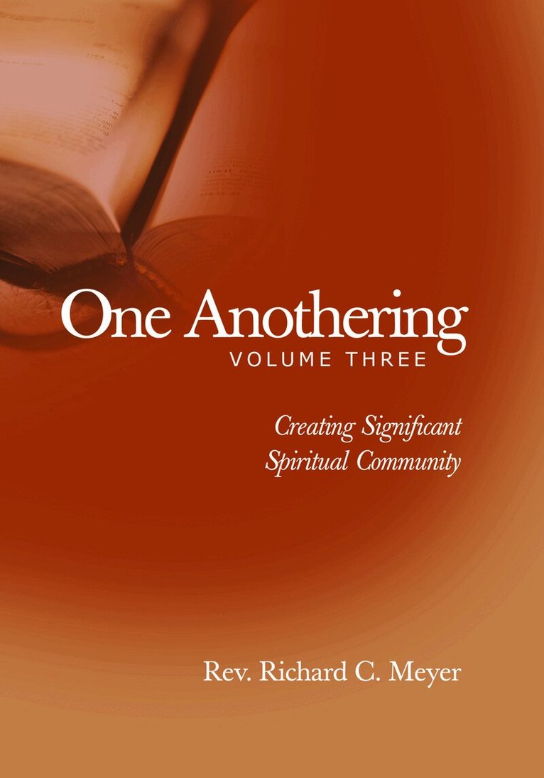 Richard C. Meyer - One Anothering, Volume 3, Häftad. Tillgänglighet: Lägg i varukorg