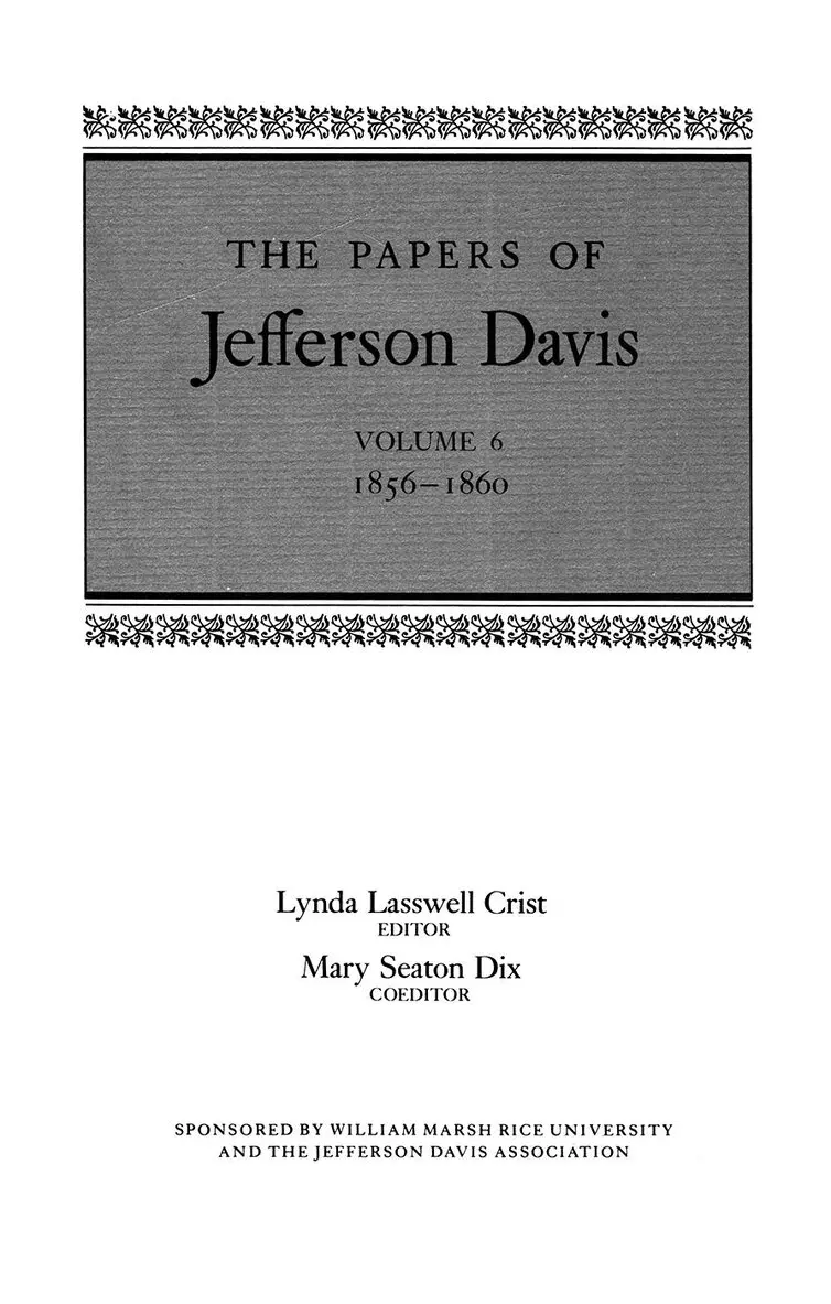 Jefferson Davis - Papers of Jefferson Davis, Inbunden. Tillgänglighet: Lägg i varukorg