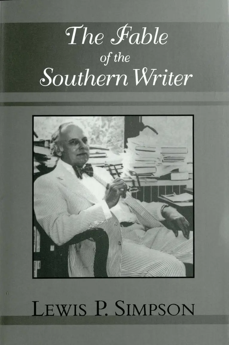 Lewis P. Simpson - Fable of the Southern Writer, Häftad. Tillgänglighet: Lägg i varukorg