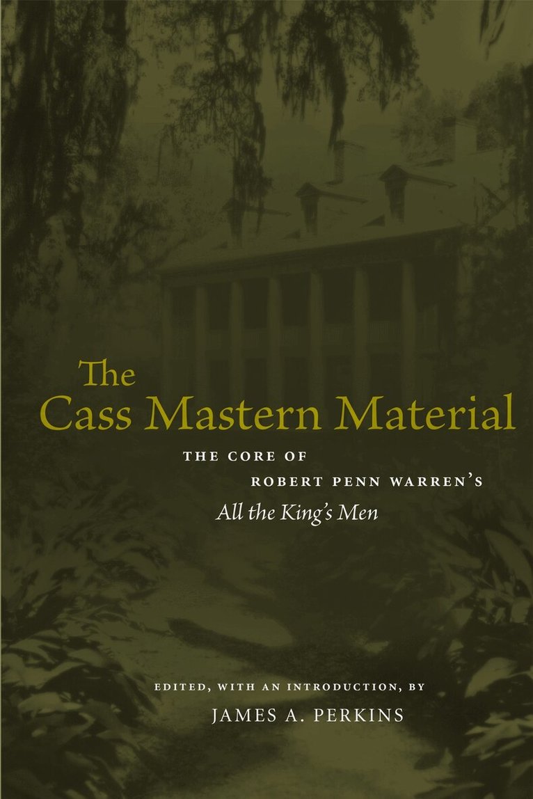 James A. Perkins - Cass Mastern Material, Inbunden. Tillgänglighet: Tillfälligt slut