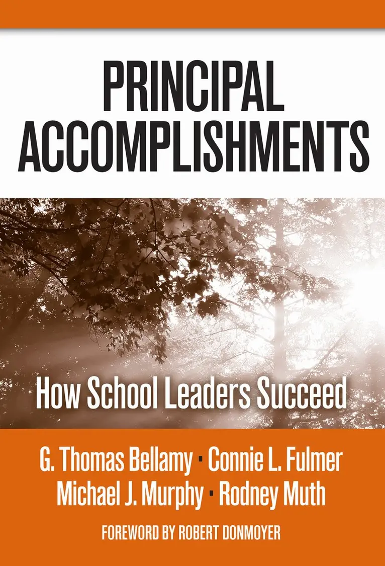 G. Thomas Bellamy, Connie L. Fulmer, Michael J. Murphy, Rodney Muth - Principal Accomplishments, Häftad. Tillgänglighet: Tillfälligt slut