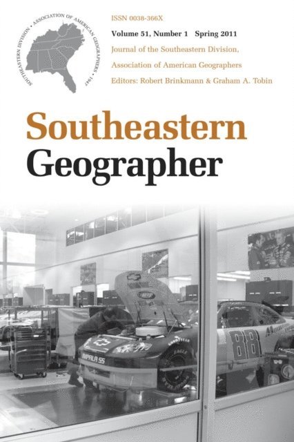 Graham A. Tobin, Robert Brinkmann - Southeastern Geographer, E-bok