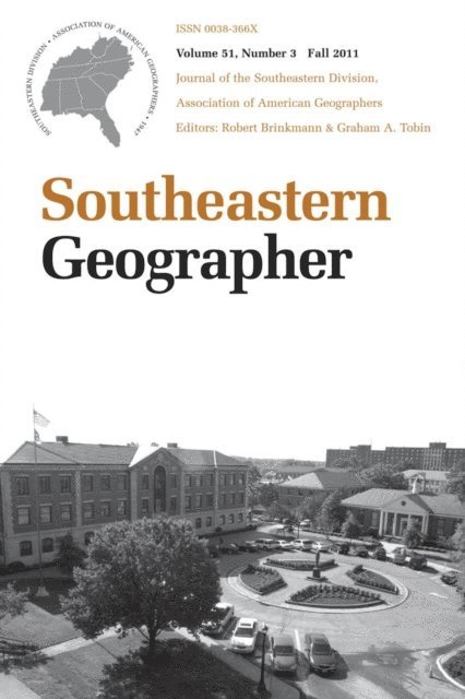 Graham A. Tobin, Robert Brinkmann - Southeastern Geographer, E-bok
