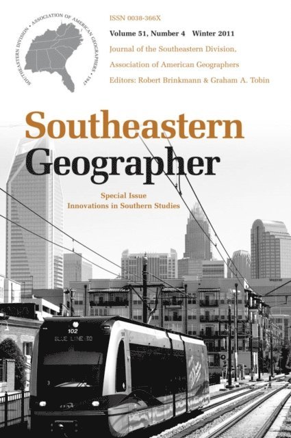 Graham A. Tobin, Robert Brinkmann - Southeastern Geographer, E-bok