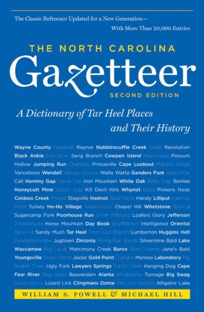 Michael Hill, William S. Powell - North Carolina Gazetteer, 2nd Ed, E-bok