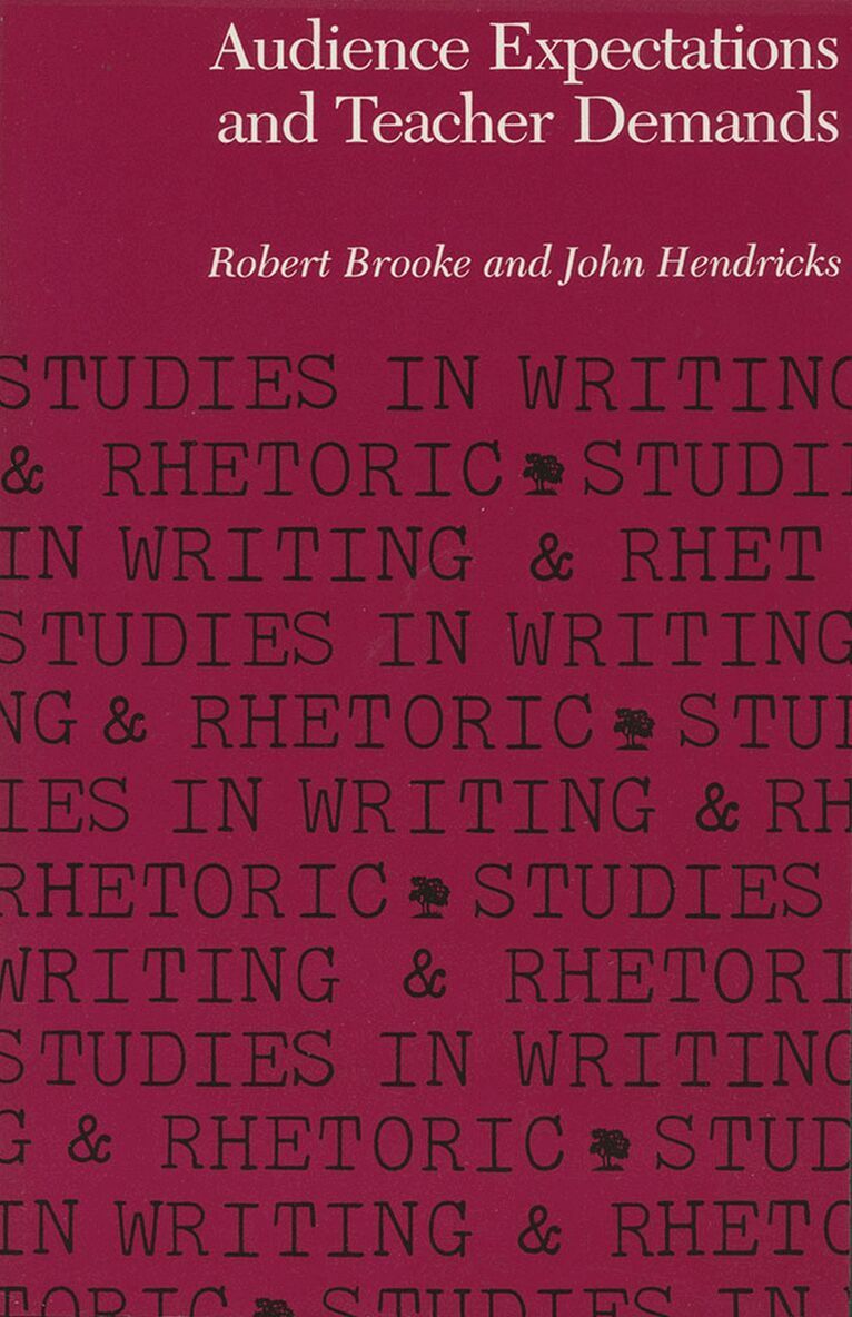Robert Brooke, John Hendricks - Audience Expectations and Teacher Demands, Häftad. Tillgänglighet: Tillfälligt slut