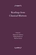 Readings from Classical Rhetoric