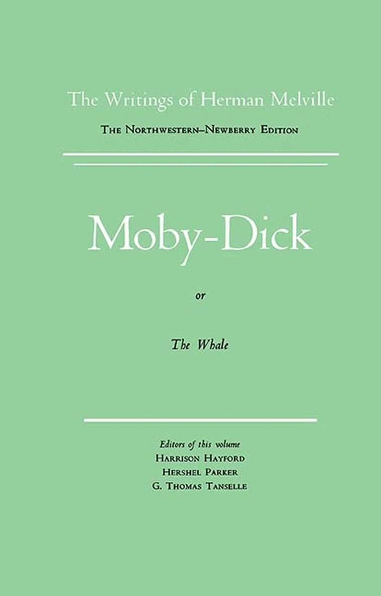 Melville, Harrison Hayford - Moby-Dick, or the Whale, Inbunden. Tillgänglighet: Tillfälligt slut