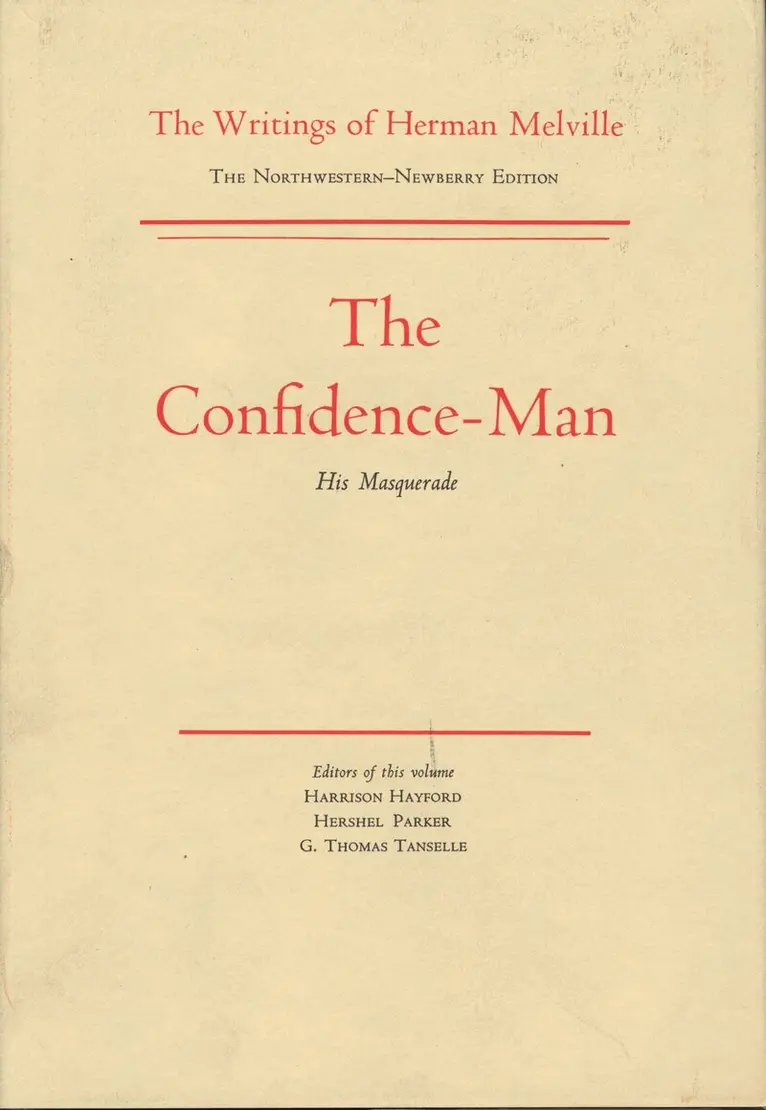 Melville, Hershel Parker - Confidence-Man Vol 6, Inbunden. Tillgänglighet: Tillfälligt slut