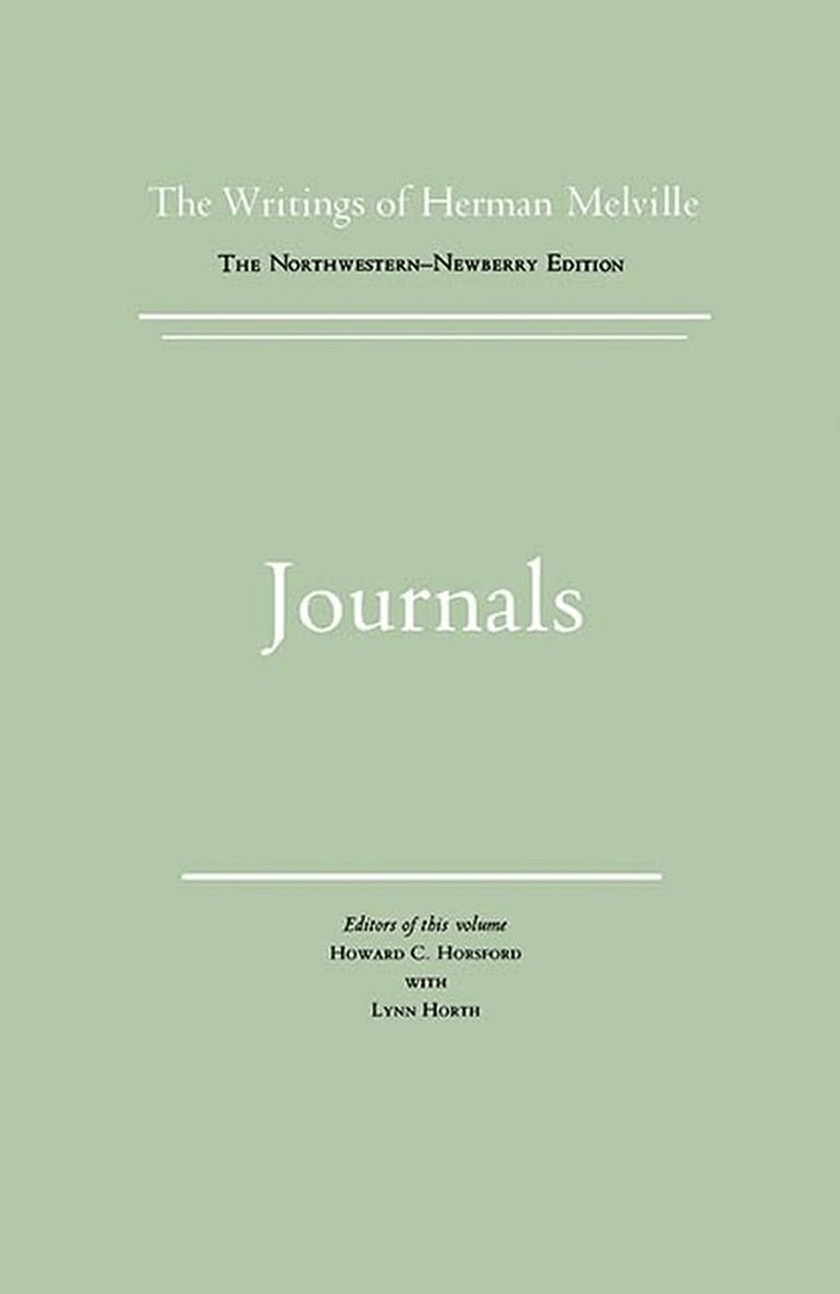 Herman Melville, Harrison Hayford, G. Thoma Tanselle, Hershel Parker - Journals, Inbunden. Tillgänglighet: Tillfälligt slut