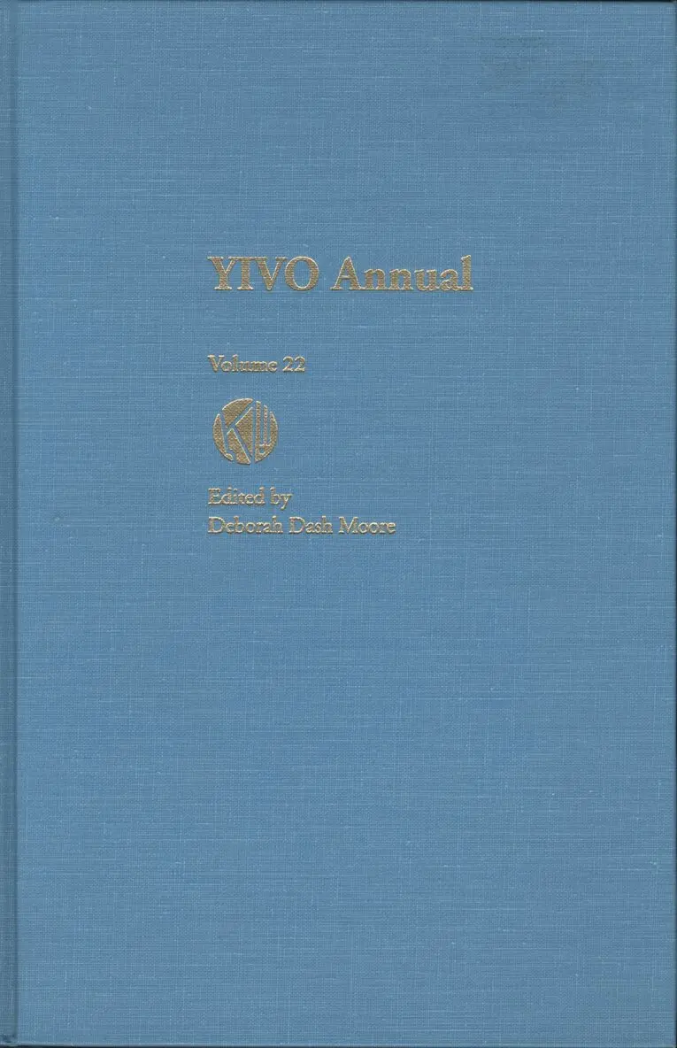 H. Moore, Deborah Dash Moore - Yivo Annual, Inbunden. Tillgänglighet: Tillfälligt slut