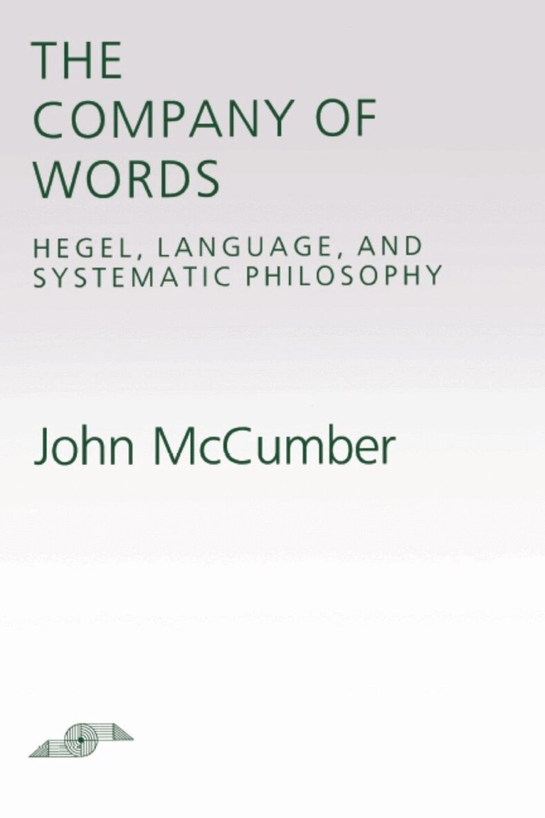 John McCumber - Company of Words, Häftad. Tillgänglighet: Tillfälligt slut