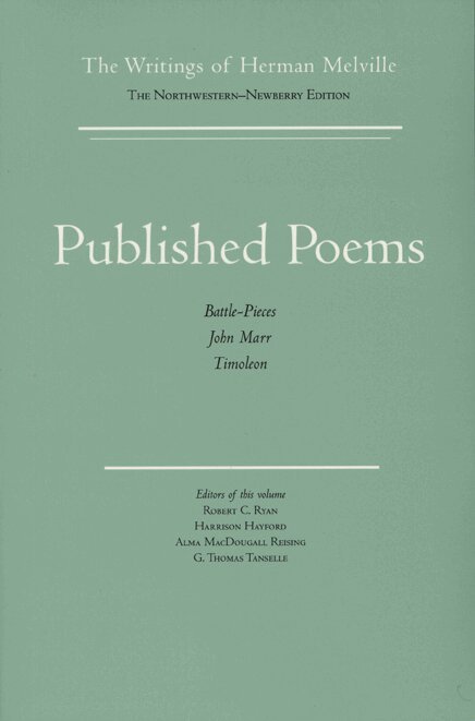 Herman Melville, Robert C. Ryan, Harrison Hayford, G.Thomas Tanselle, Alma MacDougall Reising - Published Poems, Häftad. Tillgänglighet: Tillfälligt slut