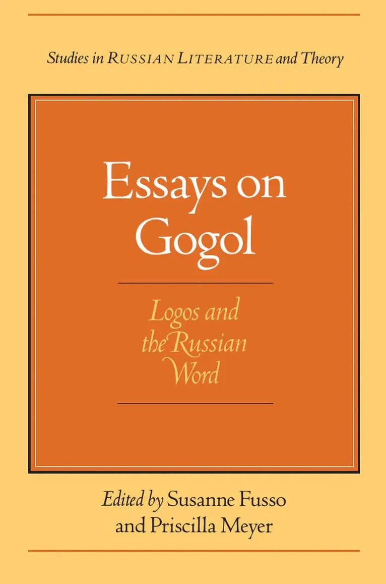 Susanne Fusso, Priscilla Meyer - Essays on Gogol, Häftad. Tillgänglighet: Tillfälligt slut
