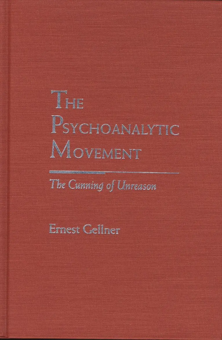 Ernest Gellner - Psychoanalytic Movement, Inbunden. Tillgänglighet: Tillfälligt slut
