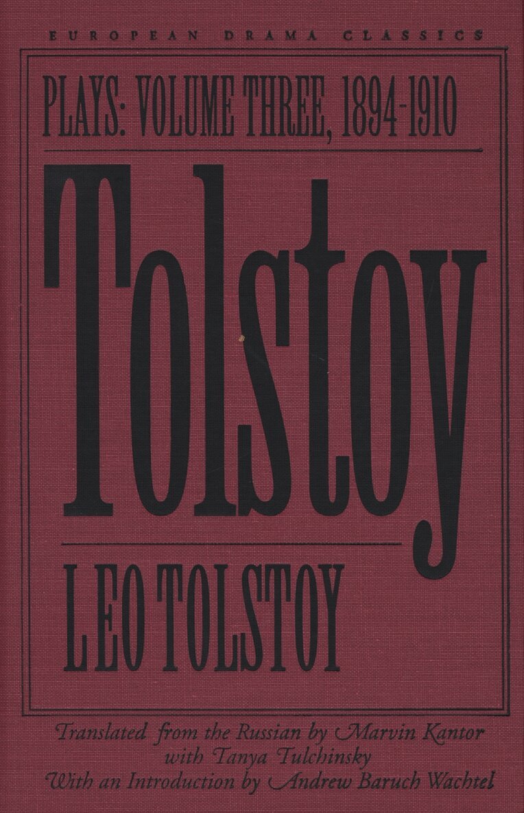 L.N. Tolstoy - Tolstoy V. 3; 1894-1910, Inbunden. Tillgänglighet: Tillfälligt slut