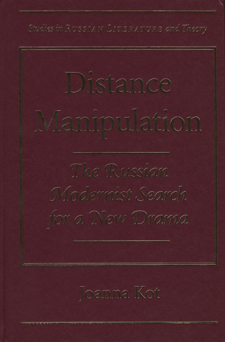 Joanna Kot - Distance Manipulation, Inbunden. Tillgänglighet: Tillfälligt slut