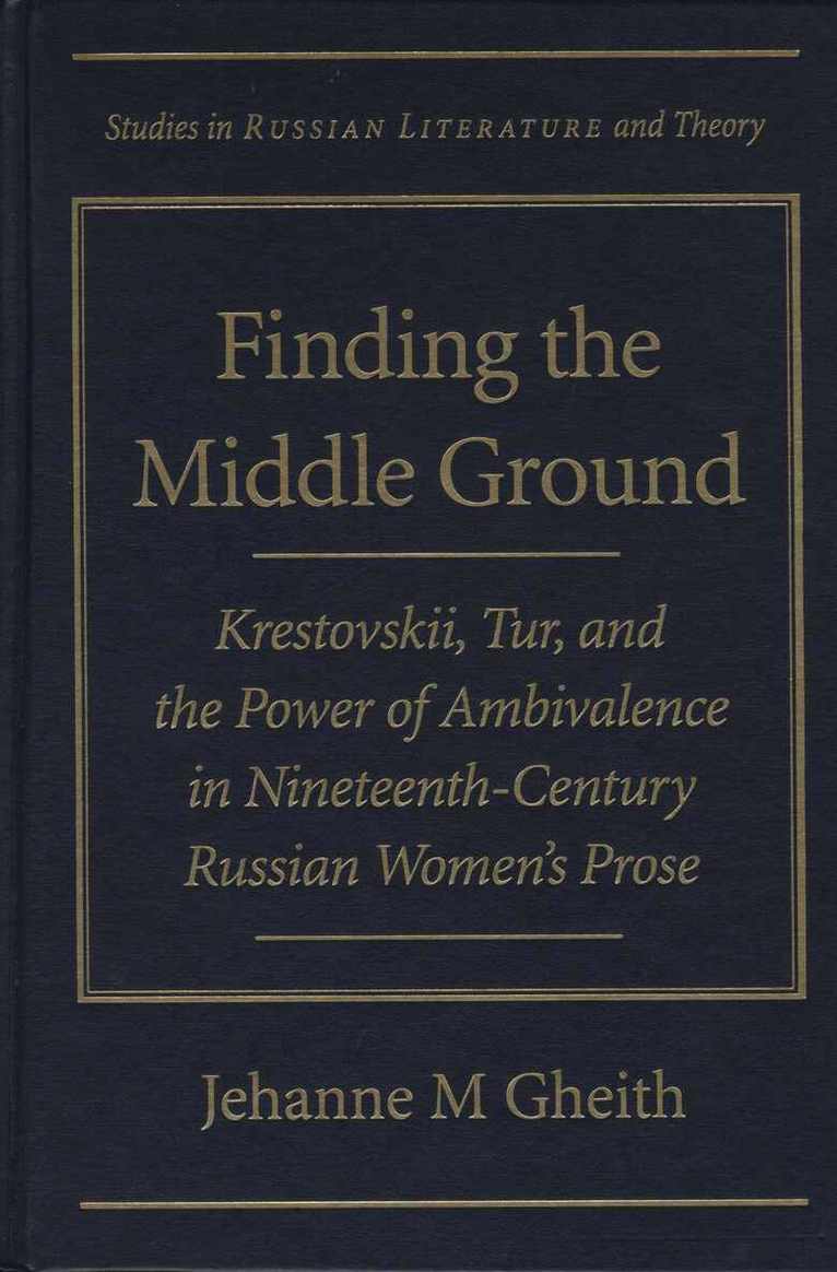 Jehanne M. Gheith - Finding the Middle Ground, Inbunden. Tillgänglighet: Tillfälligt slut