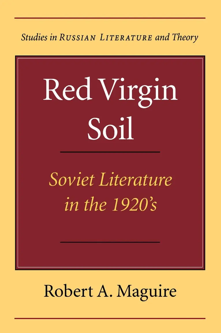 Robert A. Maguire - Red Virgin Soil, Häftad. Tillgänglighet: Lägg i varukorg