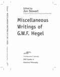 Miscellaneous Writings