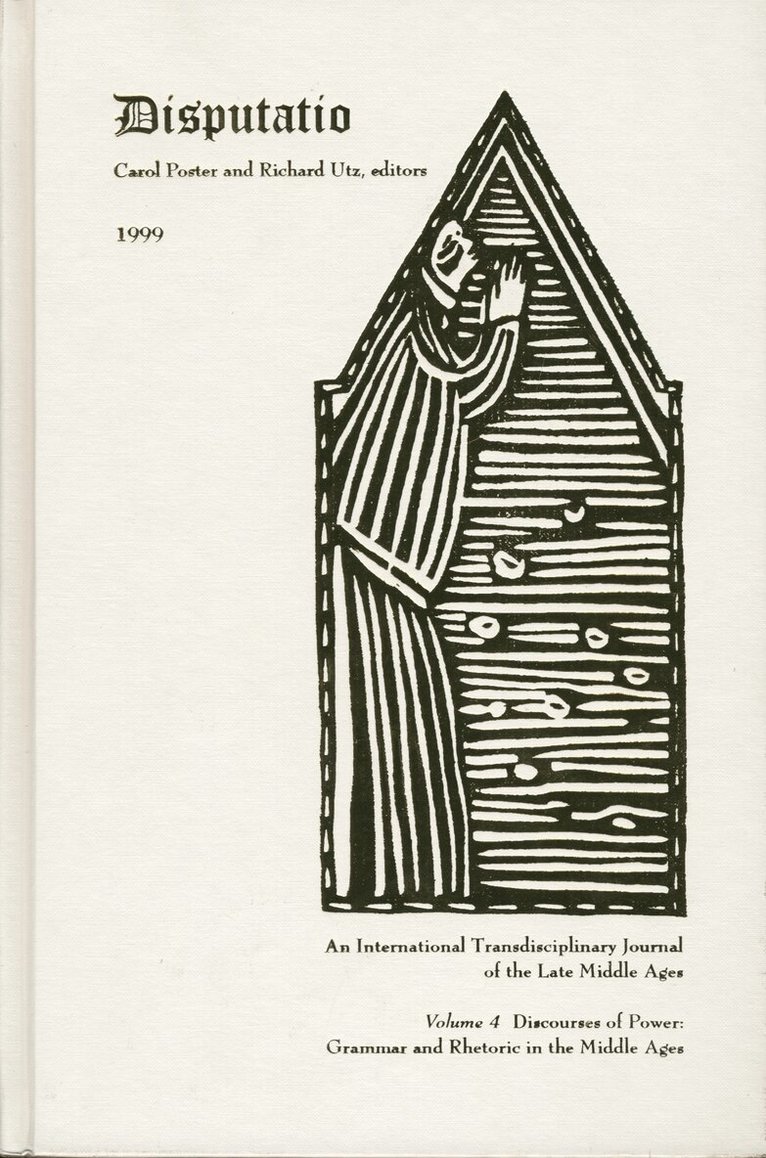 Carol Poster, Richard J. Utz - Disputatio V. 4, Inbunden
