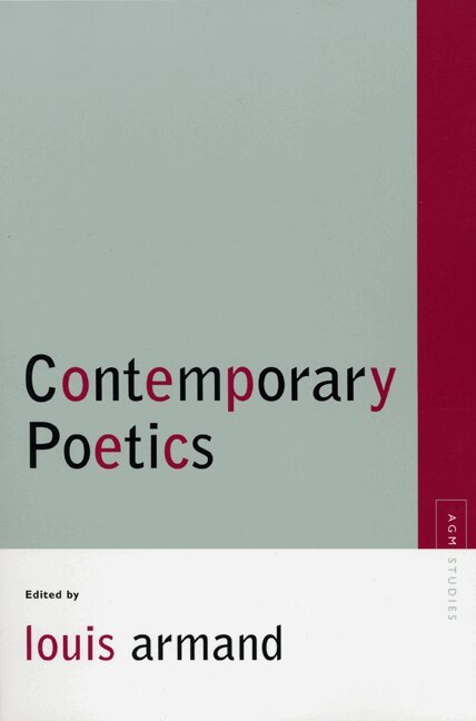 Louis Armand - Contemporary Poetics, Häftad. Tillgänglighet: Tillfälligt slut