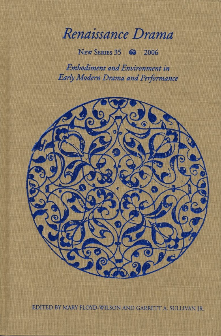 Mary Floyd-Wilson, Garrett A. Sullivan - Renaissance Drama V. 35; New Series, Inbunden. Tillgänglighet: Tillfälligt slut