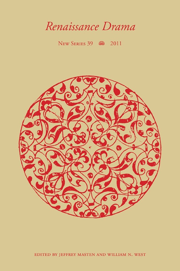 Jeffrey Masten, William N. West - Renaissance Drama, Inbunden. Tillgänglighet: Tillfälligt slut