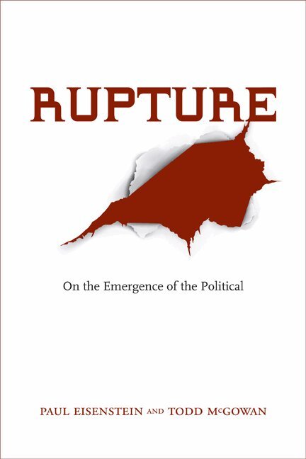 Paul Eisenstein, Todd McGowan - Rupture, Häftad. Tillgänglighet: Lägg i varukorg