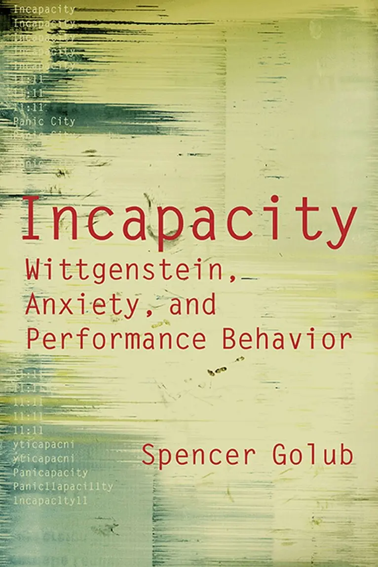 Spencer Golub - Incapacity, Häftad. Tillgänglighet: Tillfälligt slut