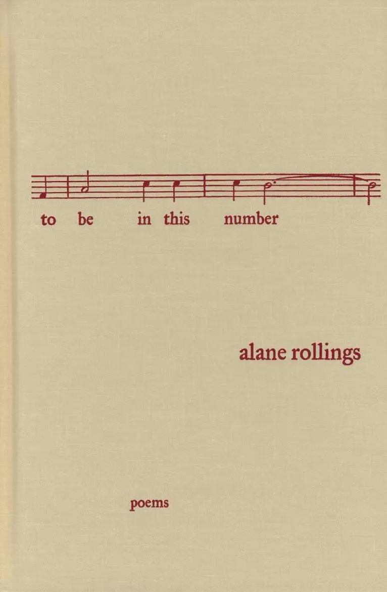 Alane Rollings - To Be in This Number, Inbunden. Tillgänglighet: Tillfälligt slut