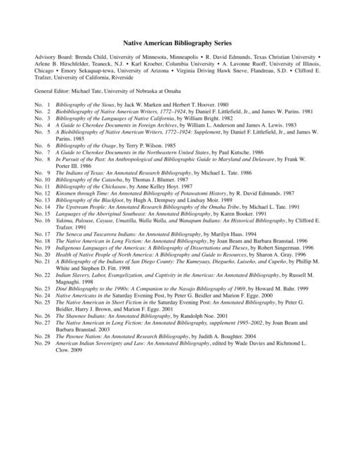 Wade Davies, Richmond L. Clow - American Indian Sovereignty and Law, E-bok