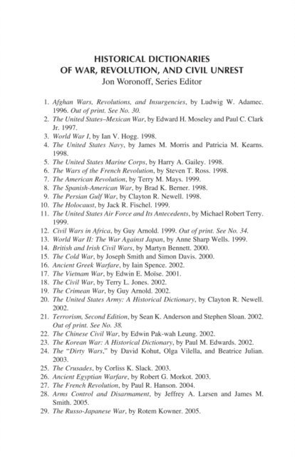 Sean K. Anderson, Stephen Sloan - Historical Dictionary of Terrorism, E-bok