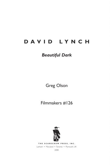 Greg Olson - David Lynch, E-bok