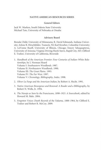 Clifford E. Trafzer, Robert R. McCoy - Forgotten Voices, E-bok