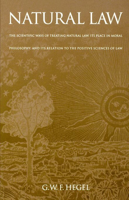G. W. F. Hegel - Natural Law, E-bok