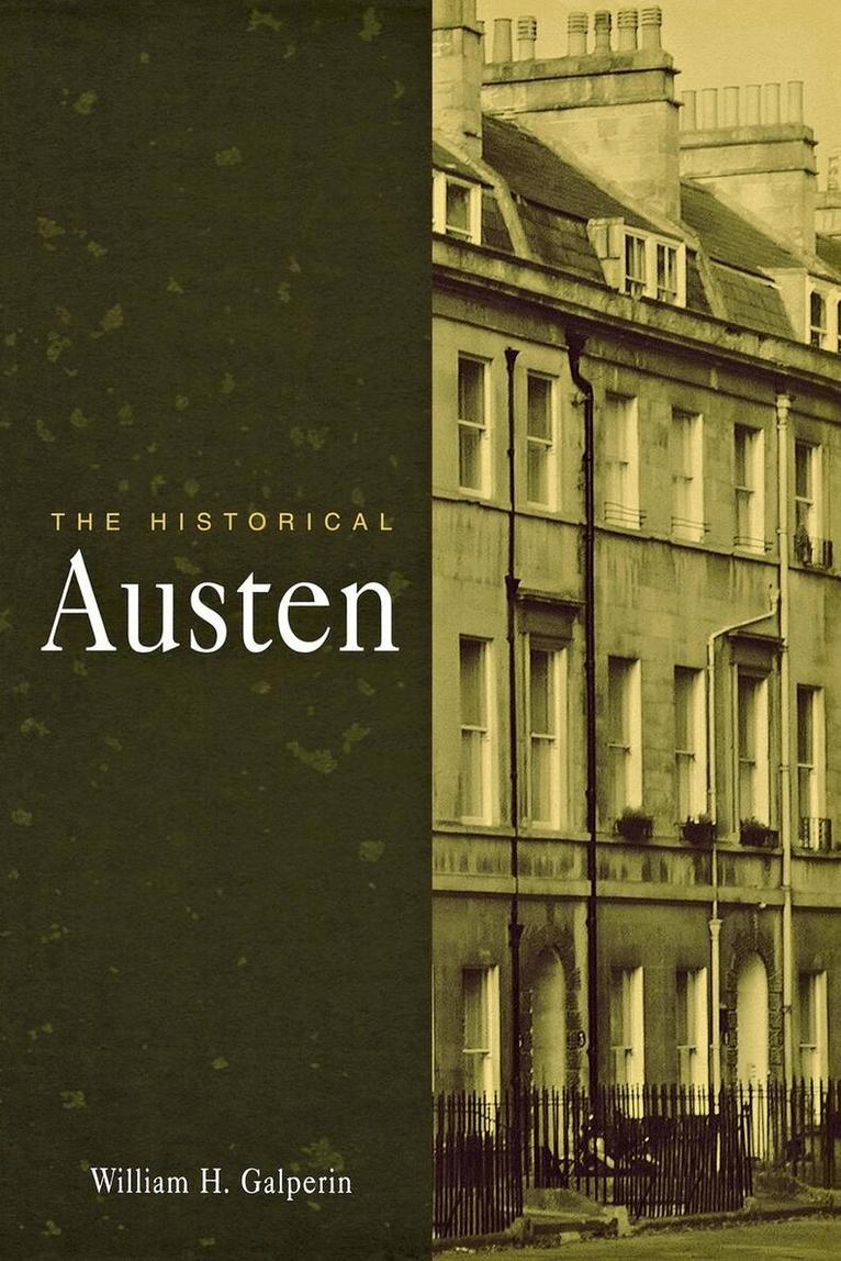 William H. Galperin - Historical Austen, E-bok