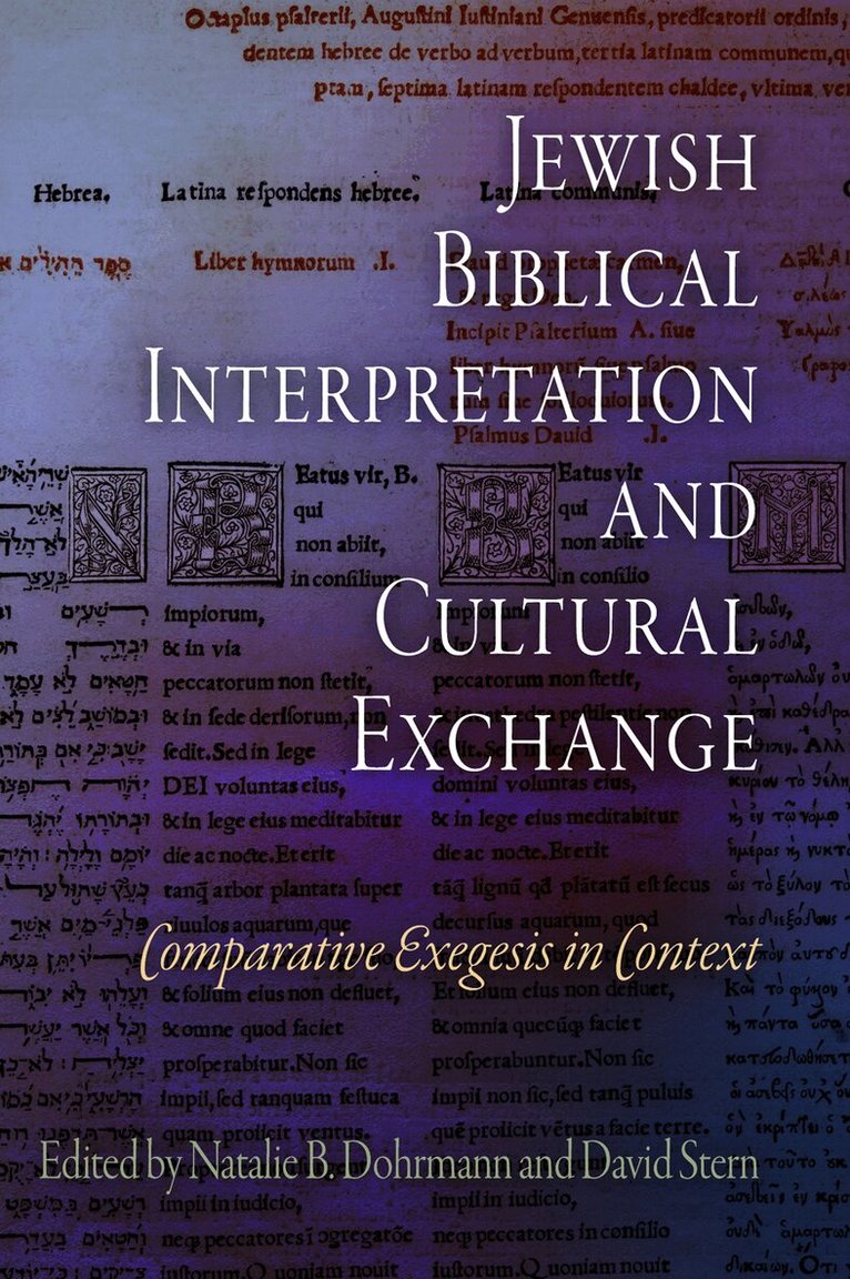 Natalie B. Dohrmann, David Stern - Jewish Biblical Interpretation and Cultural Exchange, E-bok
