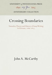 Crossing Boundaries