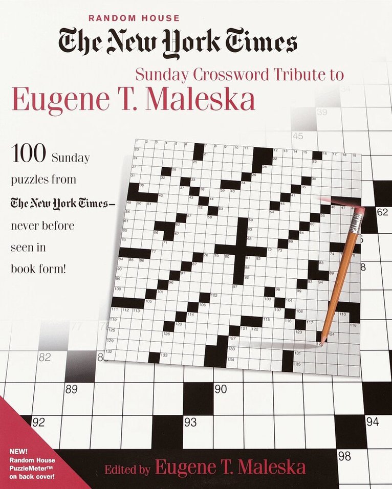 Eugene Maleska - New York Times Sunday Crossword Tribute to Eugene T. Maleska, Häftad
