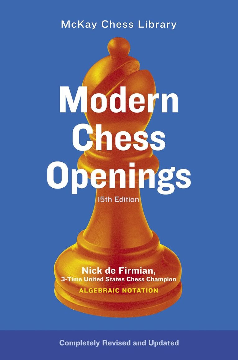 Nick de Firmian - Modern Chess Openings, Häftad