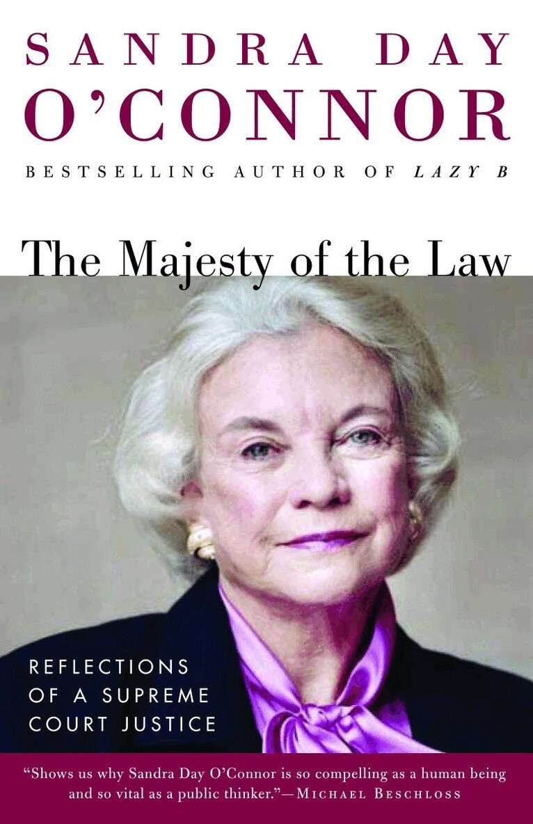 Sandra Day O'Connor - Majesty of the Law, Häftad. Tillgänglighet: Lägg i varukorg